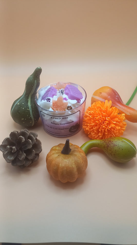 Bougie gourmande Dia de los muertos