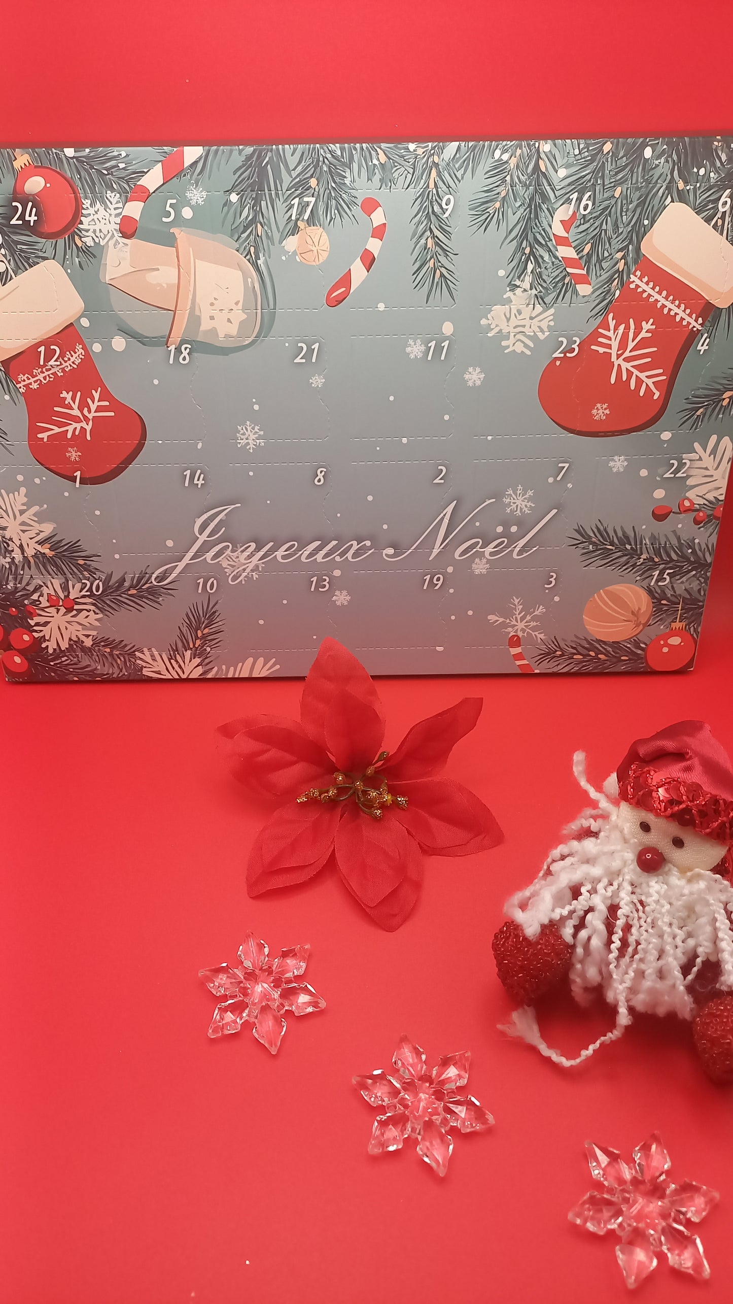 Calendrier de l'Avent 24 cases