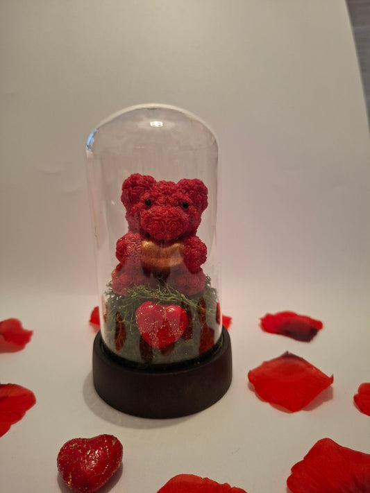 Nounours dans sa cloche