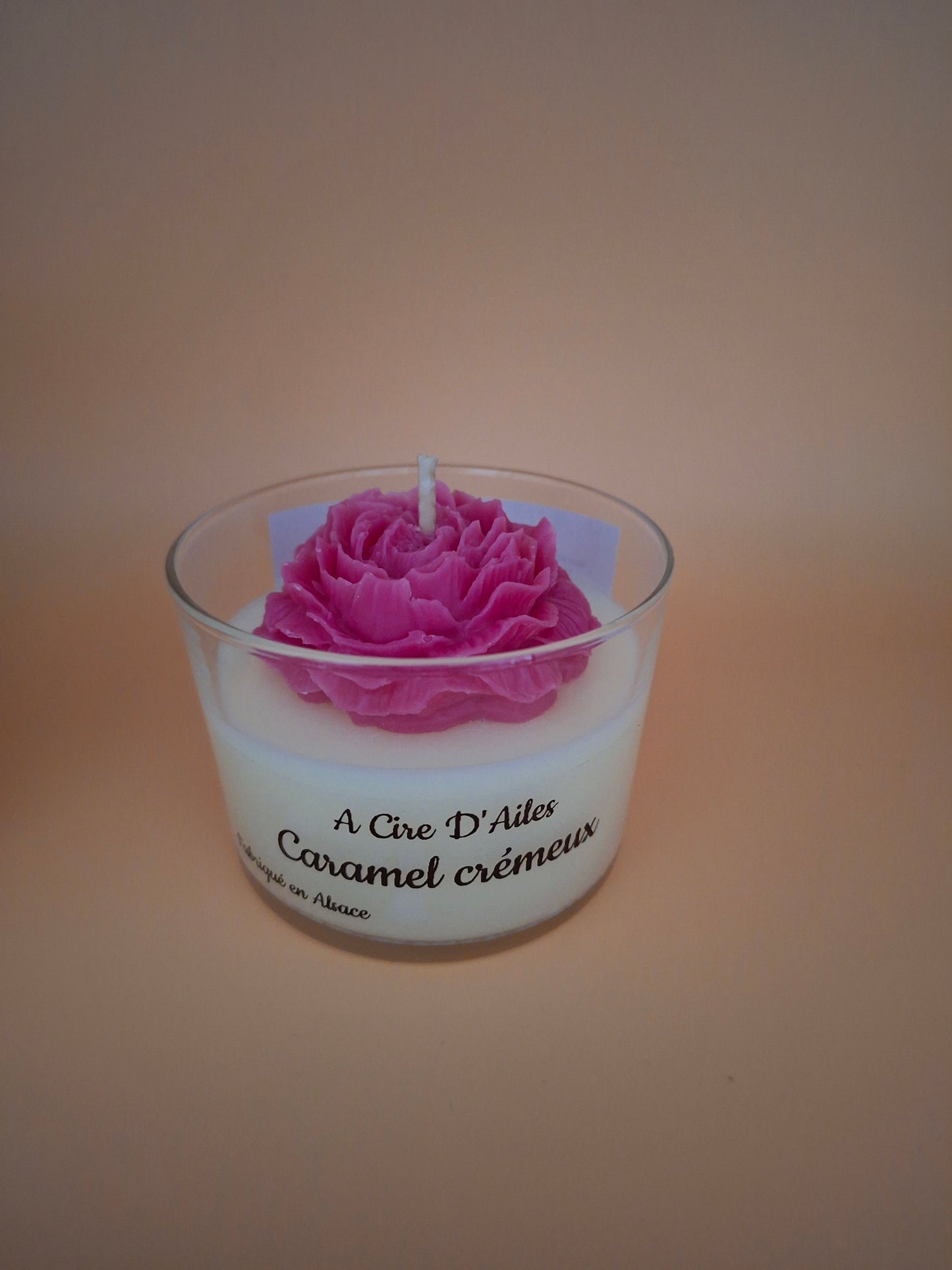 Bougie caramel crémeux