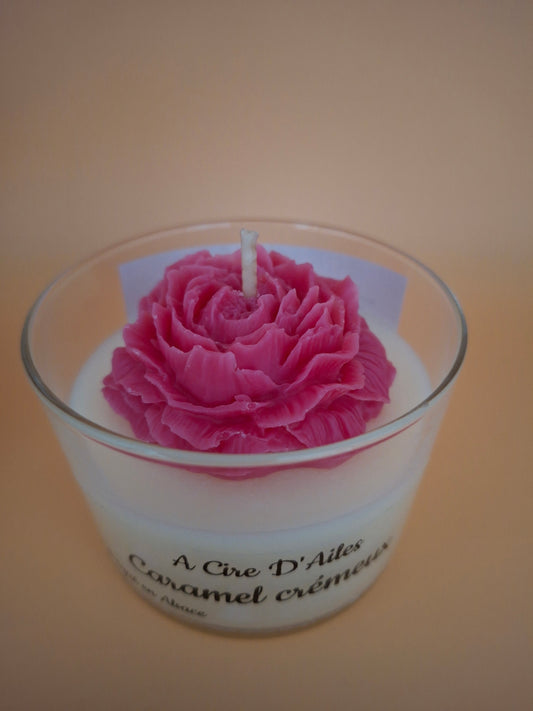 Bougie caramel crémeux
