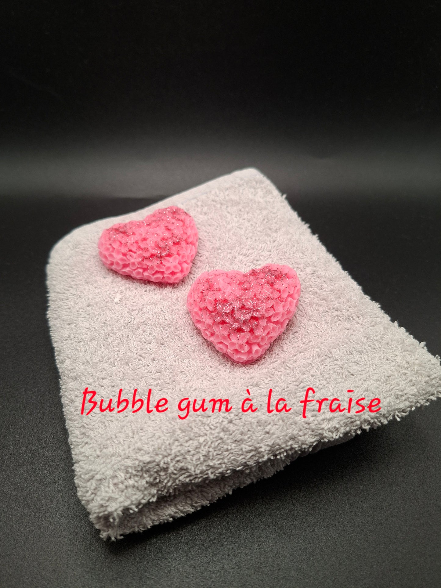 Fondant cœur fleuri