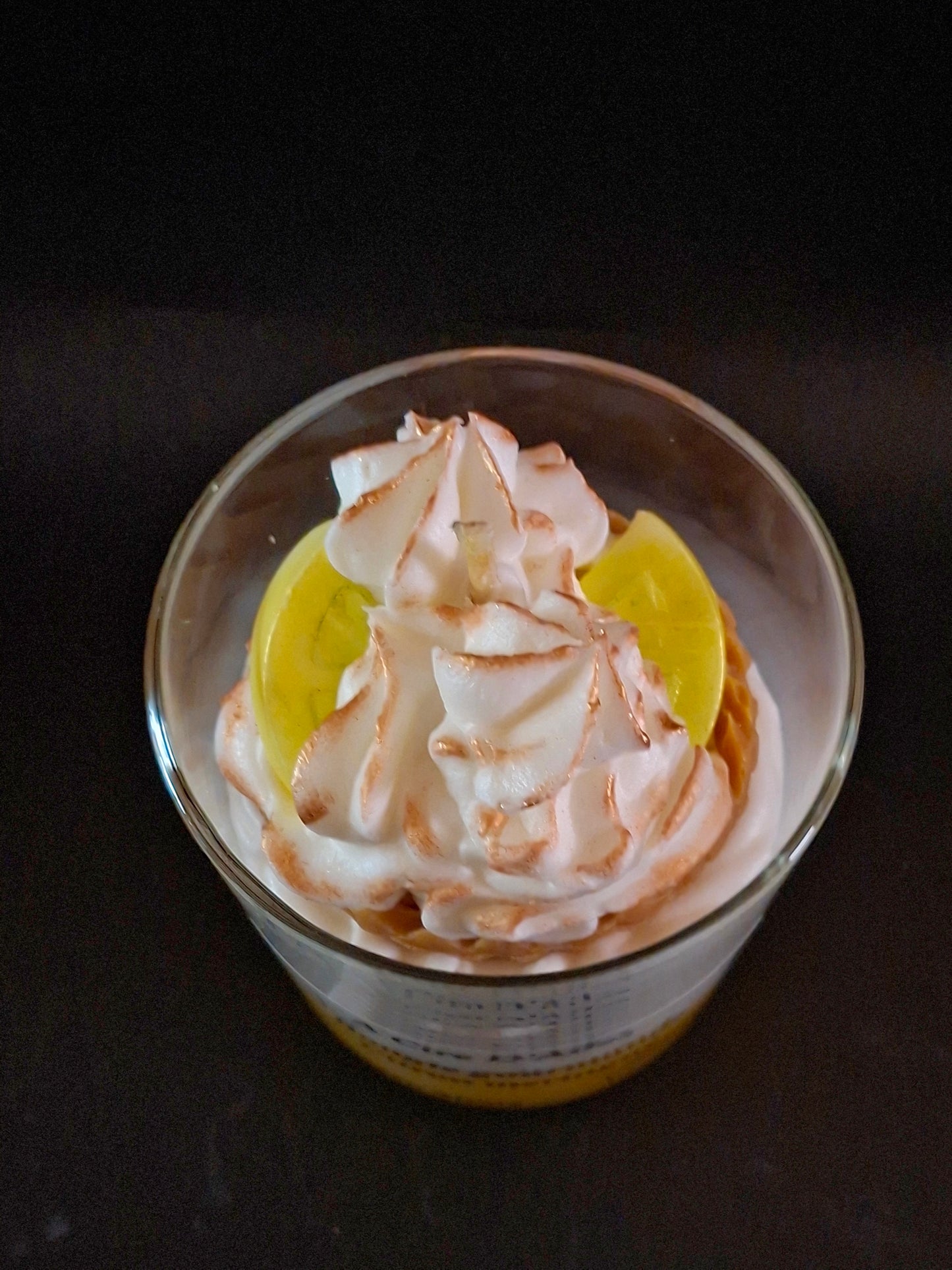 Bougie gourmande citron meringué