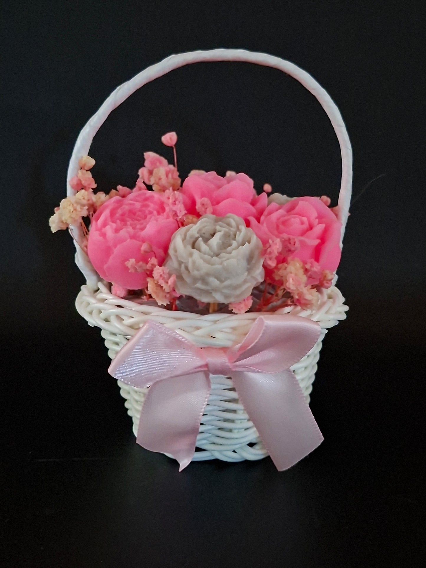 Petit panier hibiscus