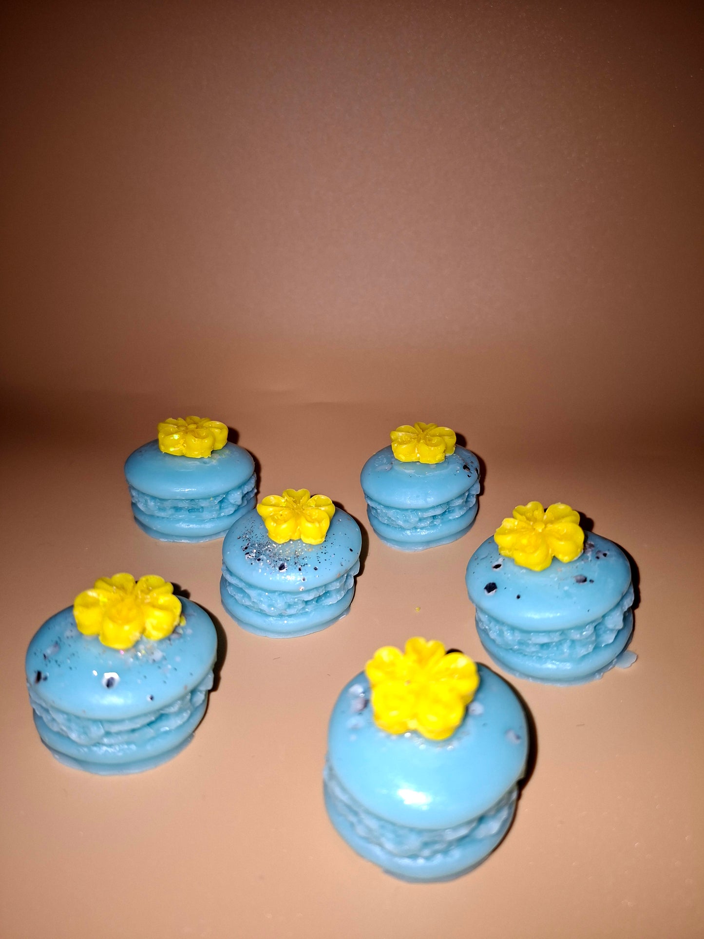 Macaron fleuri