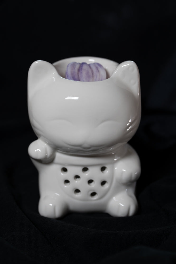 Brûleur Maneki-neko (chat de la chance)