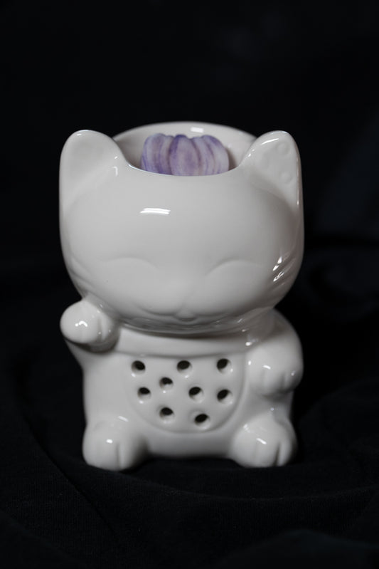 Brûleur Maneki-neko (chat de la chance)