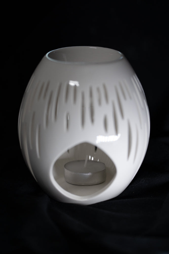 Brûleur oeuf de dragon blanc