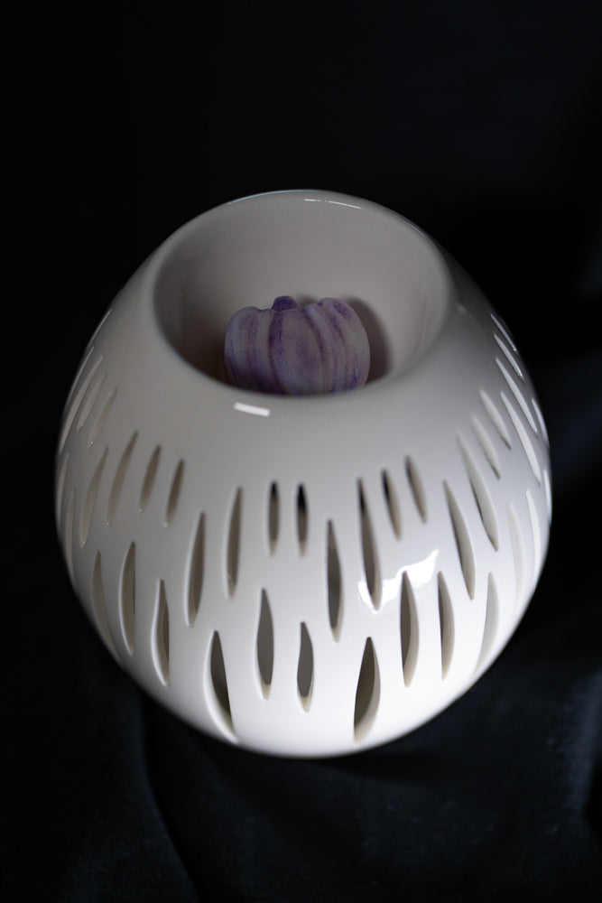 Brûleur oeuf de dragon blanc