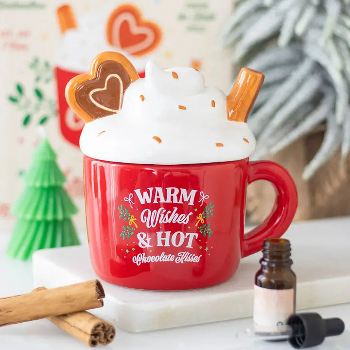 Brûleur Noël chocolat chaud