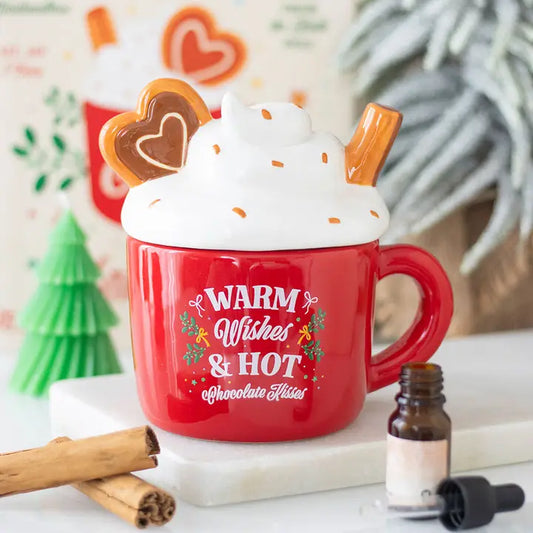 Brûleur Noël chocolat chaud