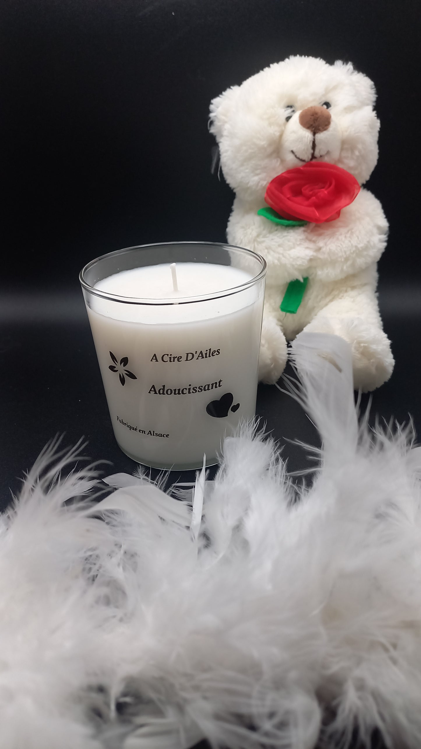Bougie parfumée Adoucissant