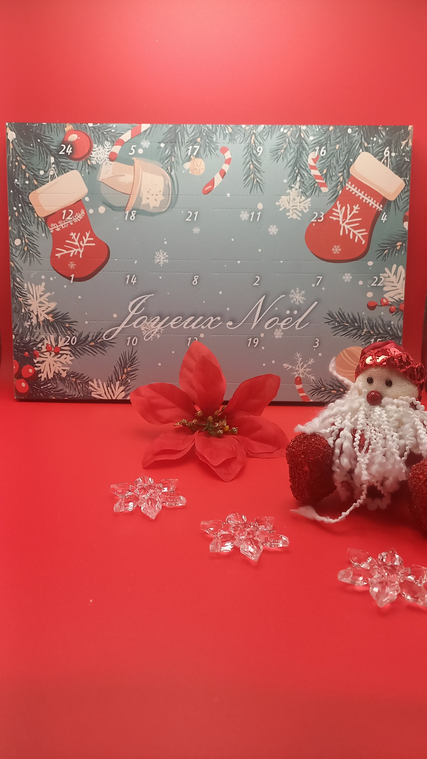Calendrier de l'Avent 24 cases