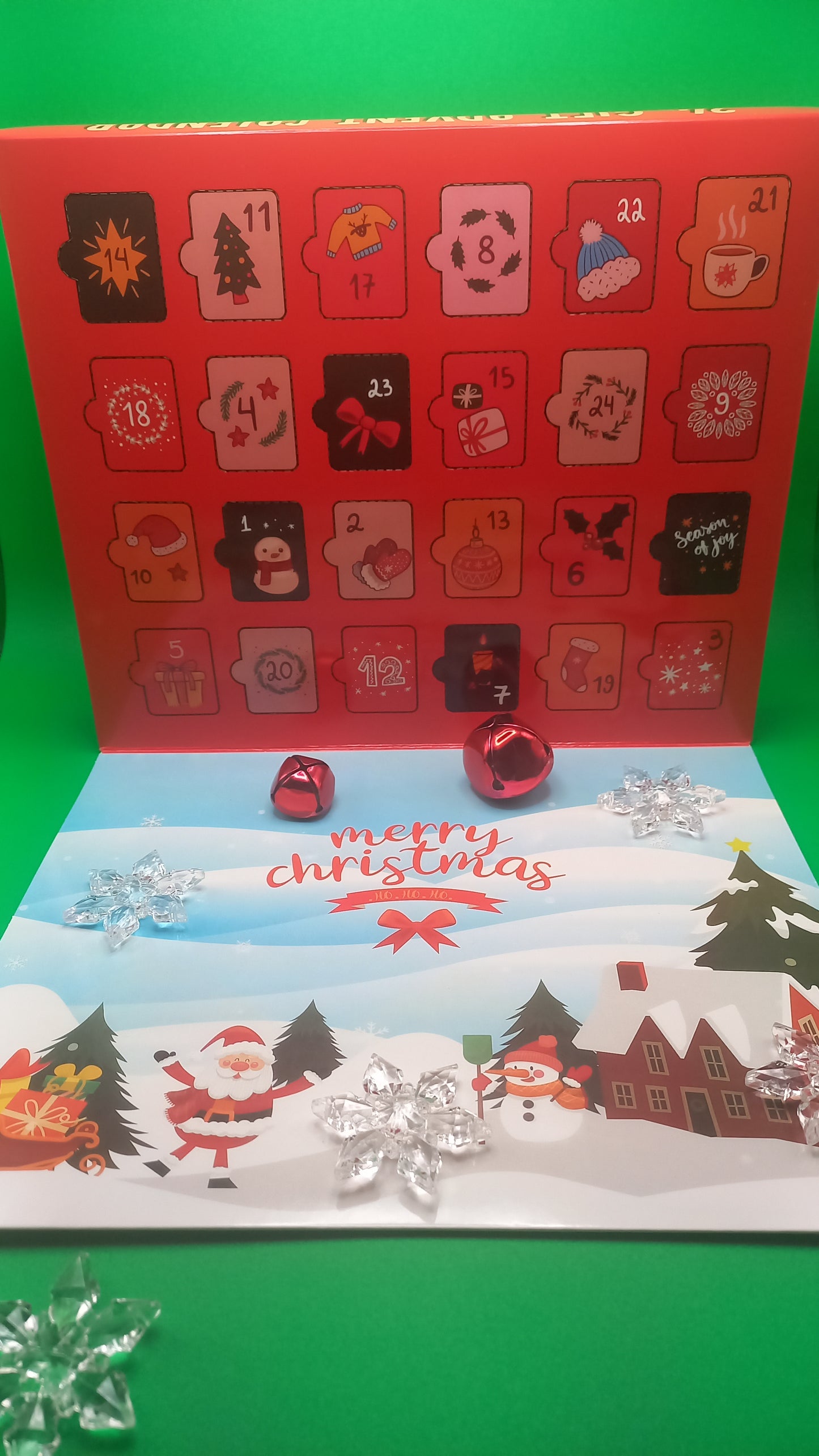 Calendrier de l'Avent 24 cases