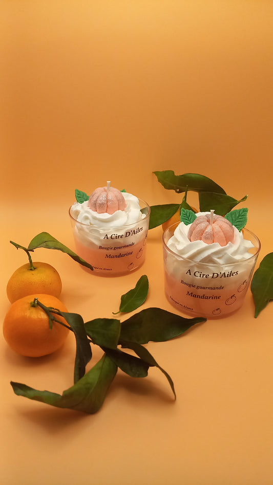 Bougie gourmande Mandarine