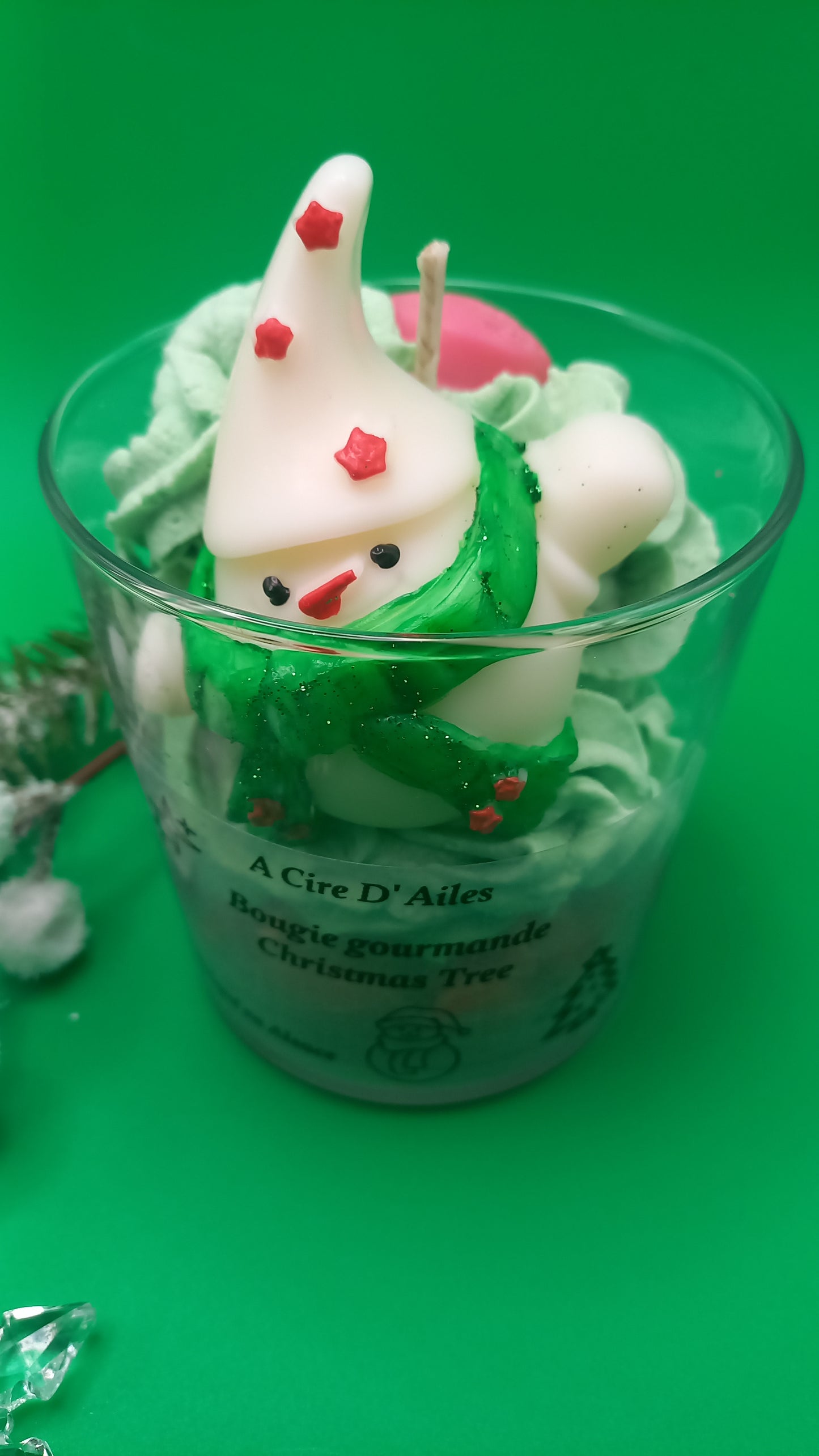 Bougie gourmande Noël