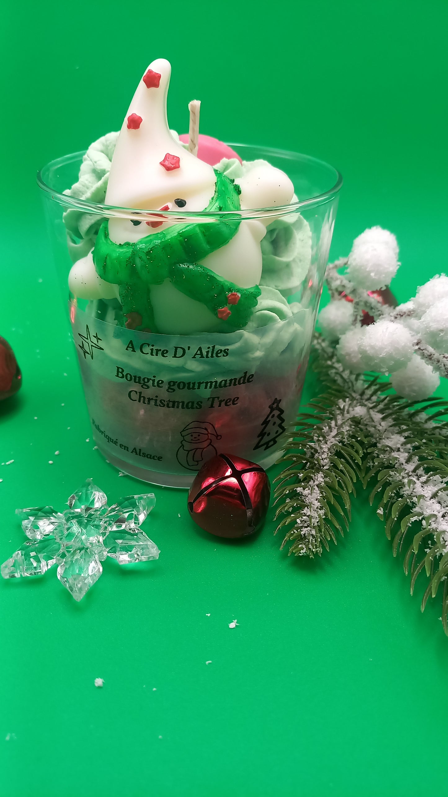 Bougie gourmande Noël