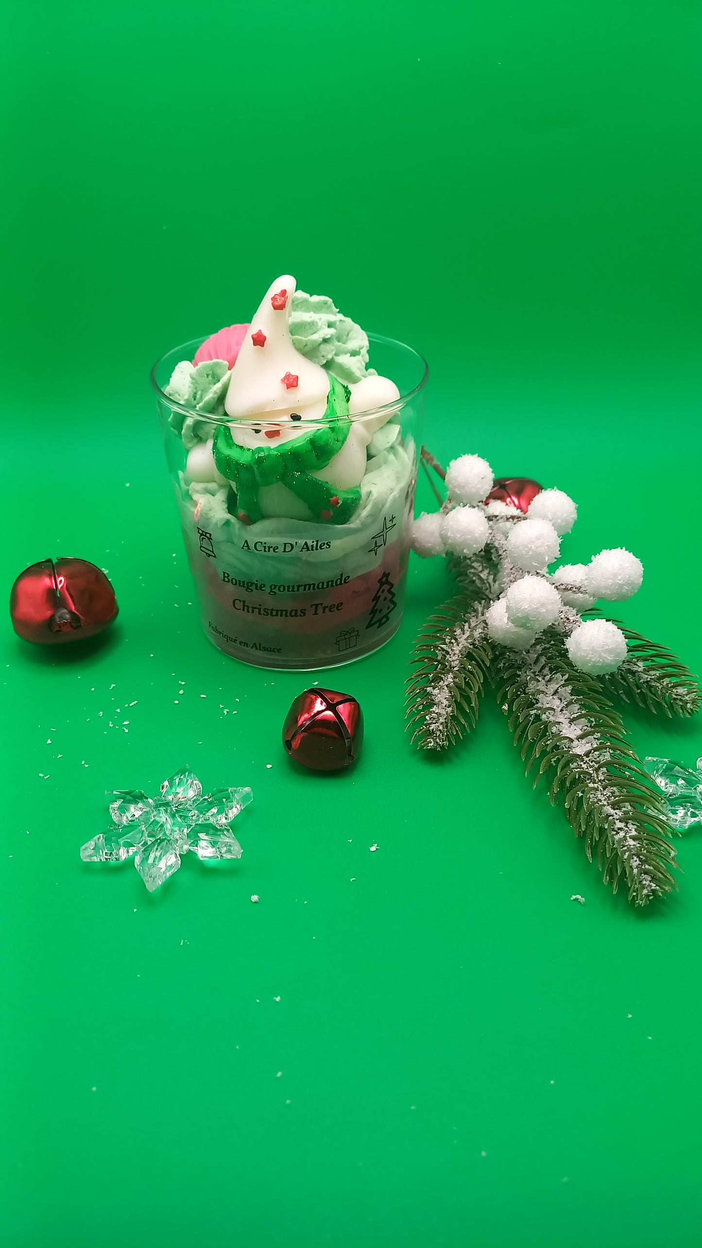 Bougie gourmande Noël