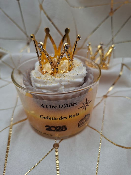 Bougie gourmande galette des rois