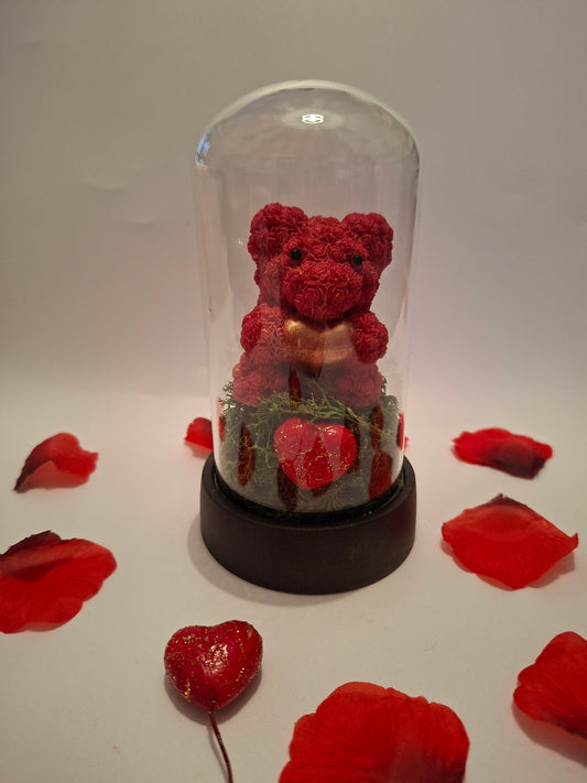 Nounours dans sa cloche