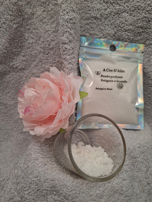 Mini poudre d'aspirateur parfumée