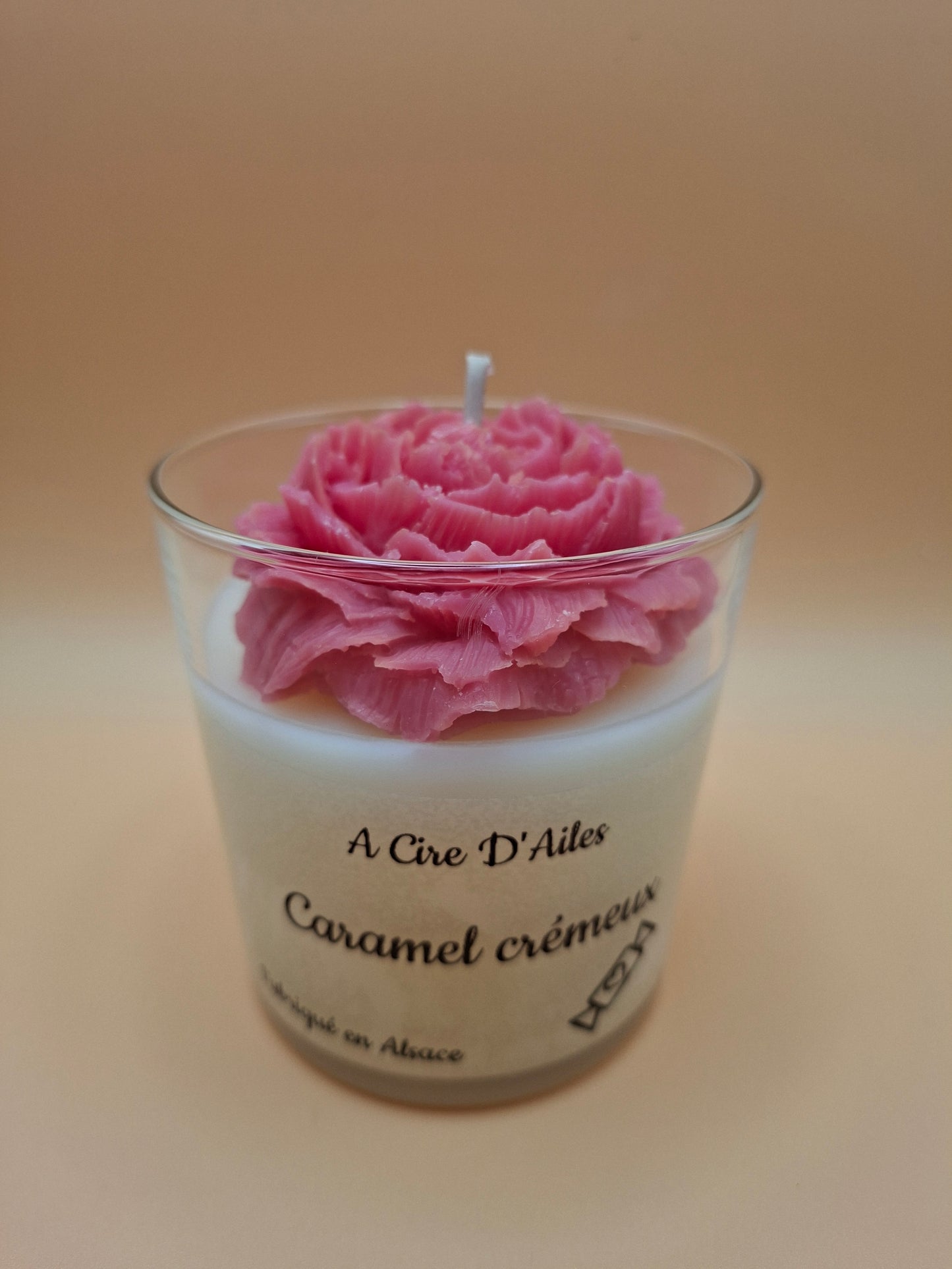Bougie caramel crémeux