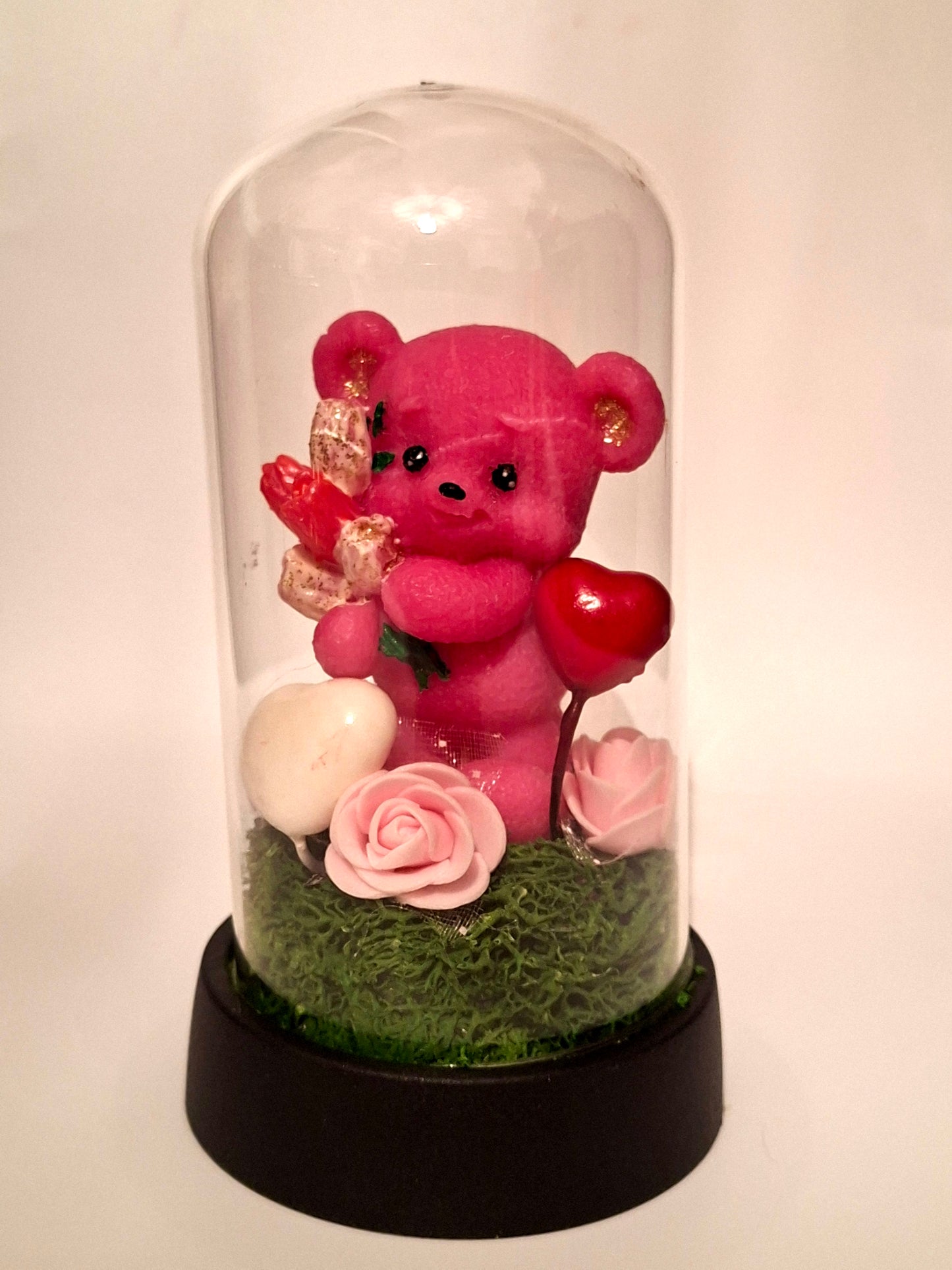Cloche nounours bouquet N°2