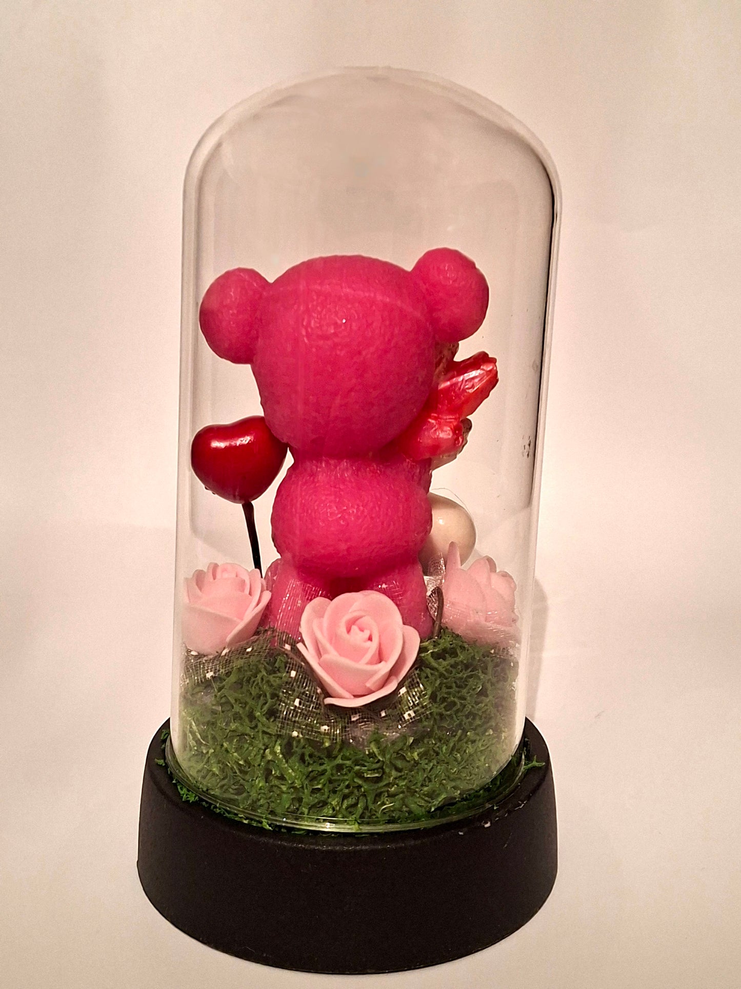 Cloche nounours bouquet N°2
