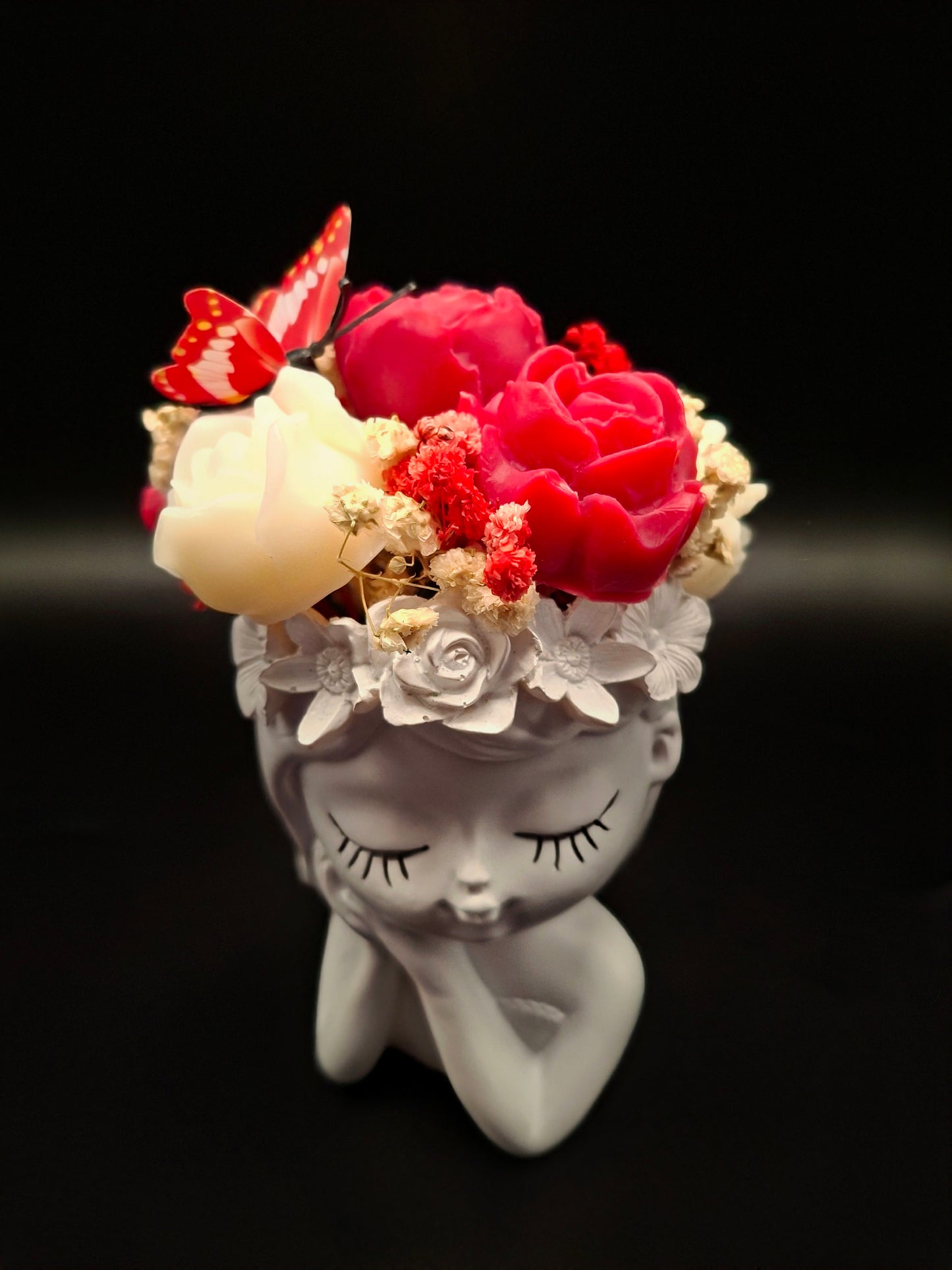 Princesse aux fleurs cerise noire explosive