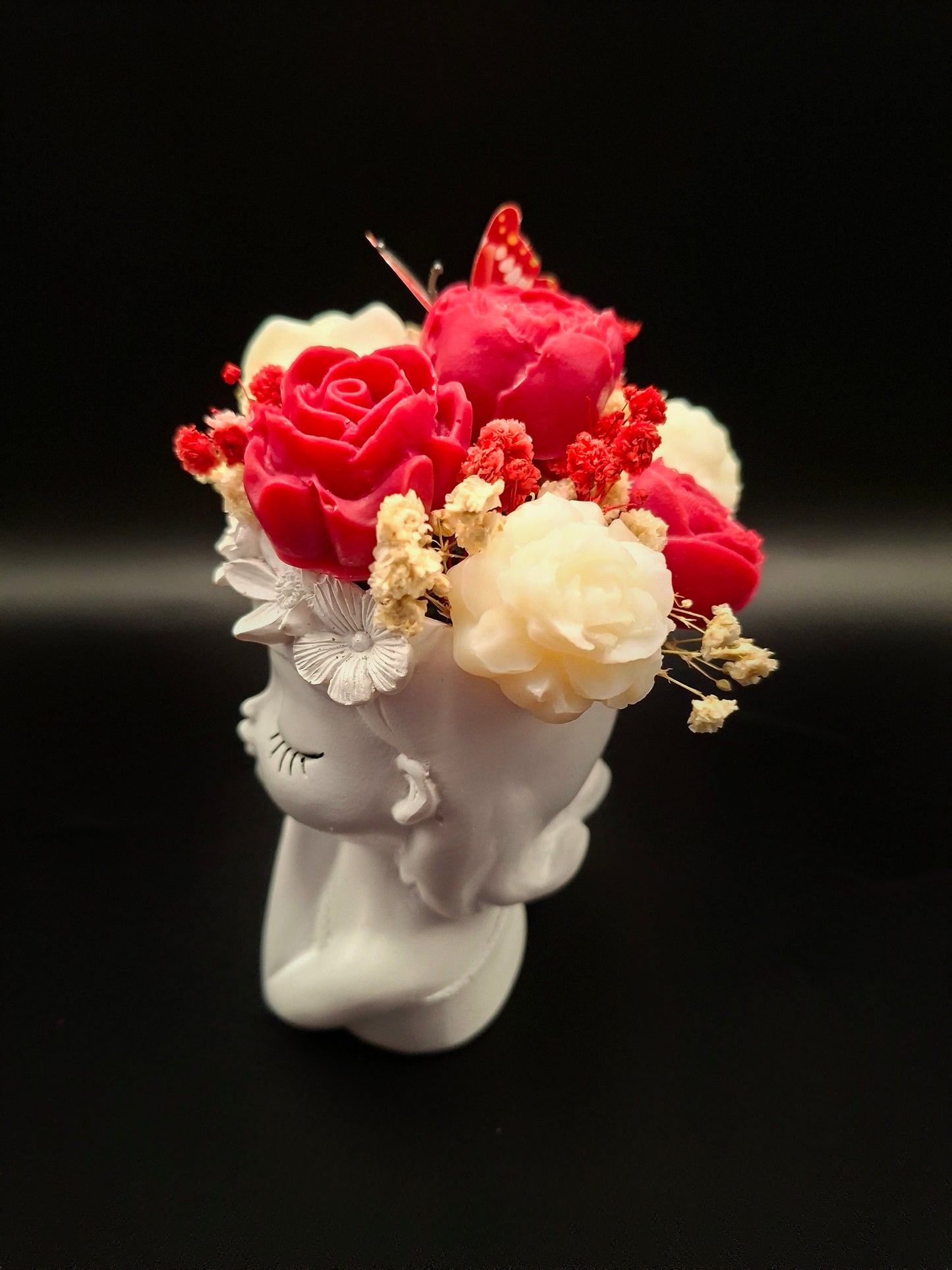 Princesse aux fleurs cerise noire explosive