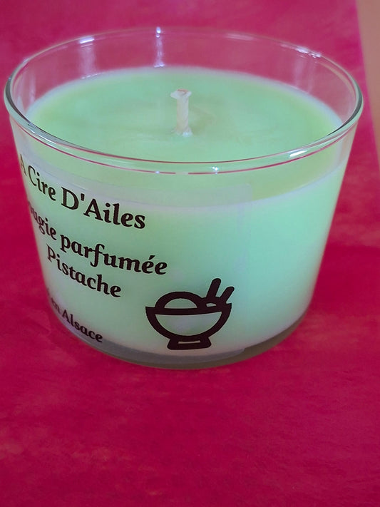 Bougie parfumée pistache
