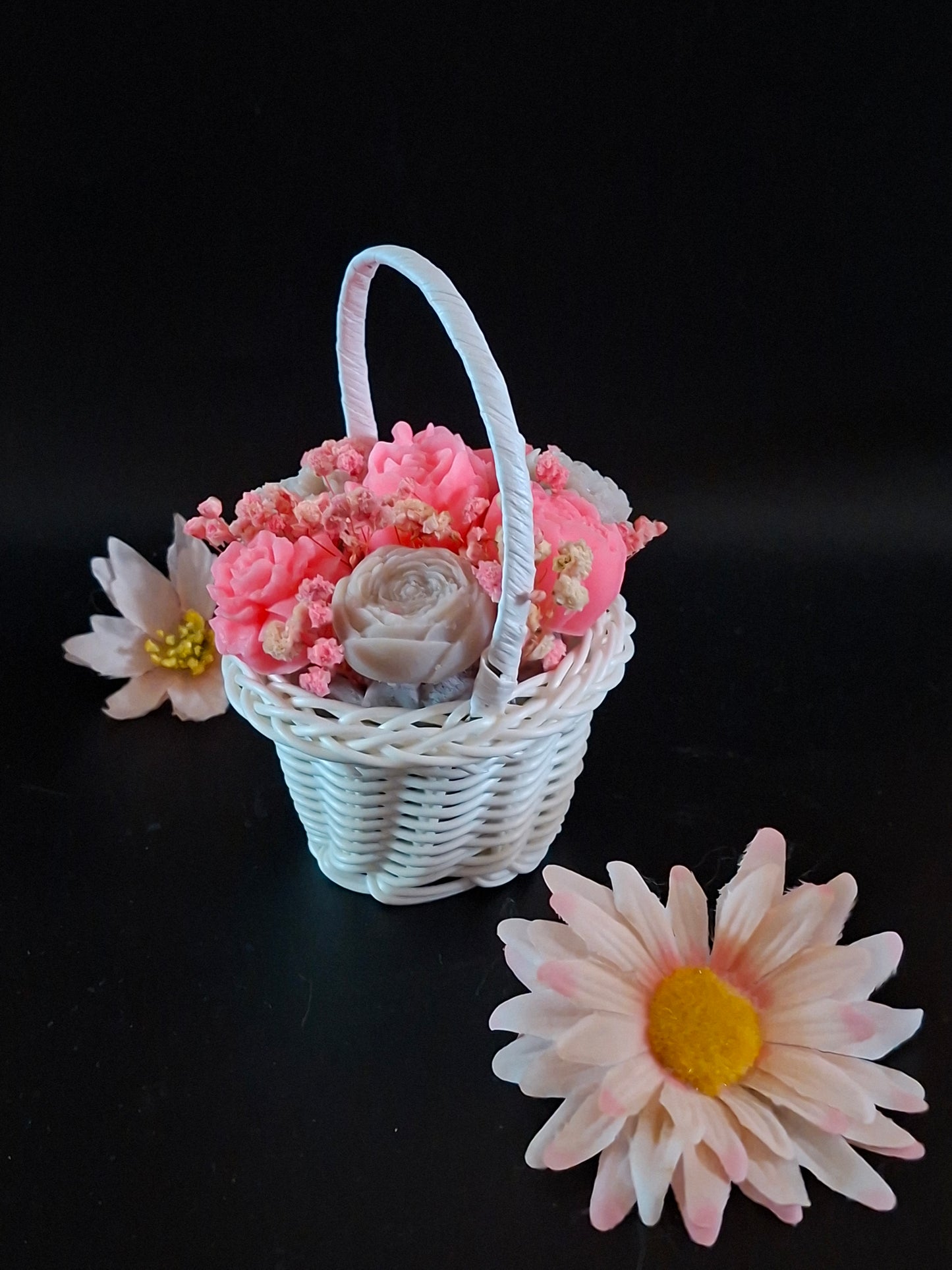 Petit panier hibiscus