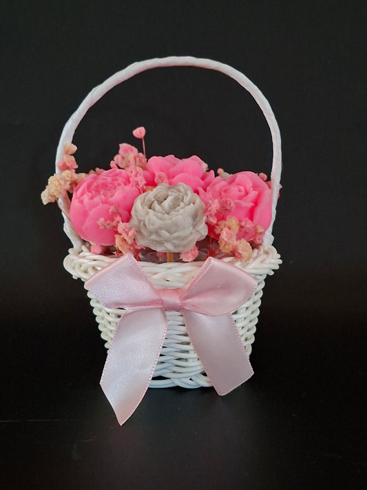 Petit panier hibiscus