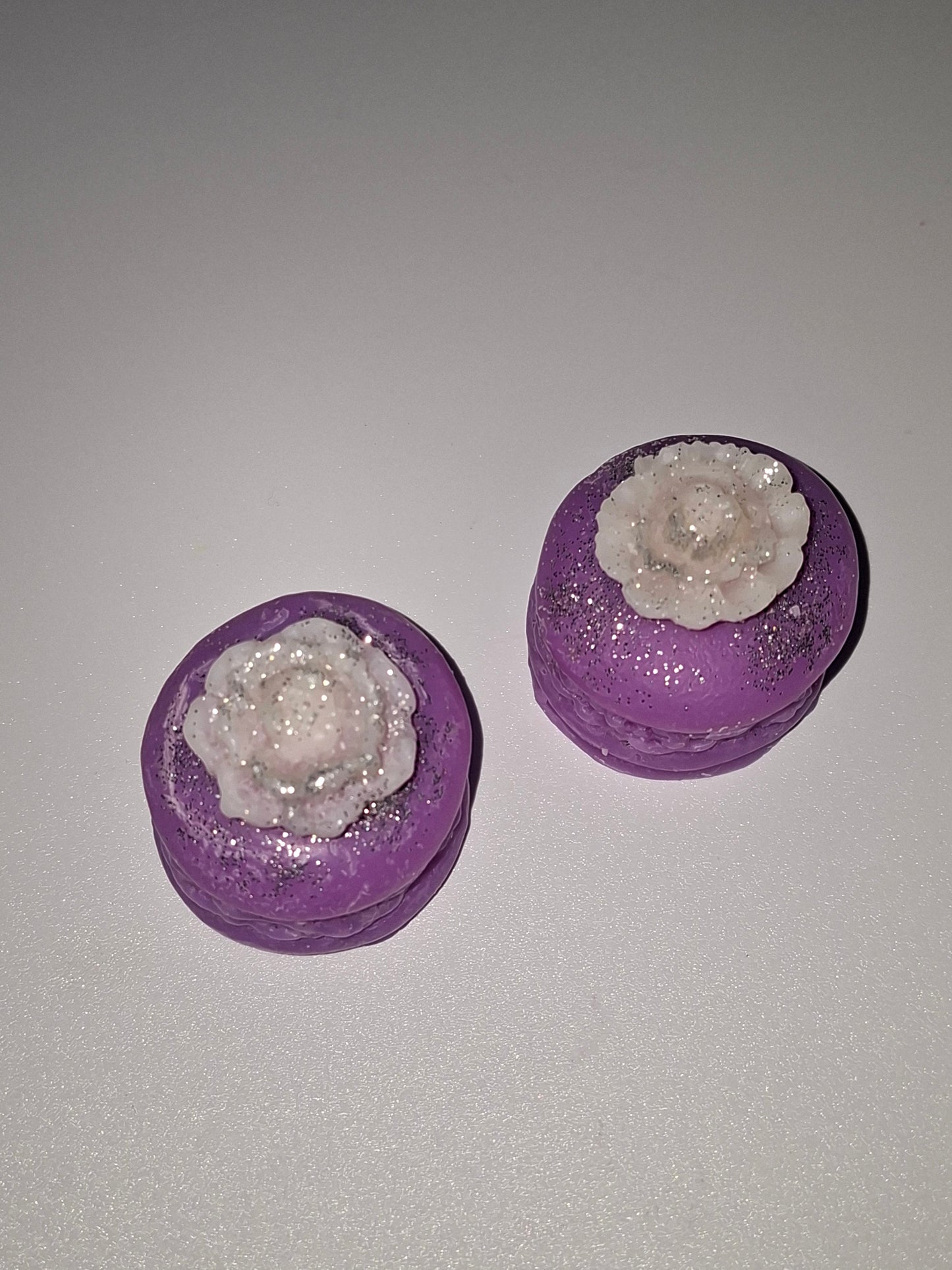 Macaron fleuri