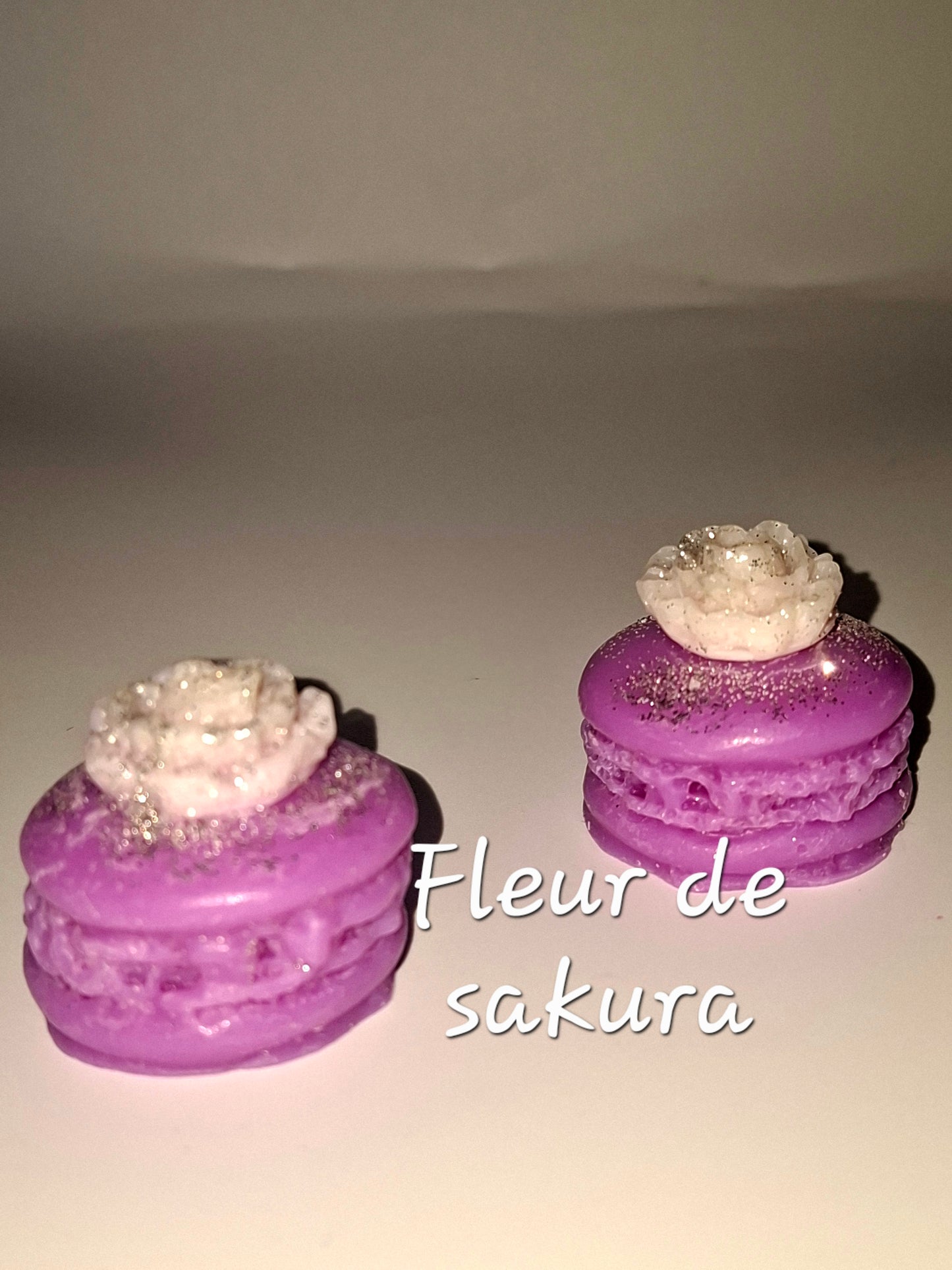 Macaron fleuri