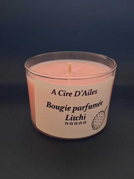 Bougie parfumée litchi