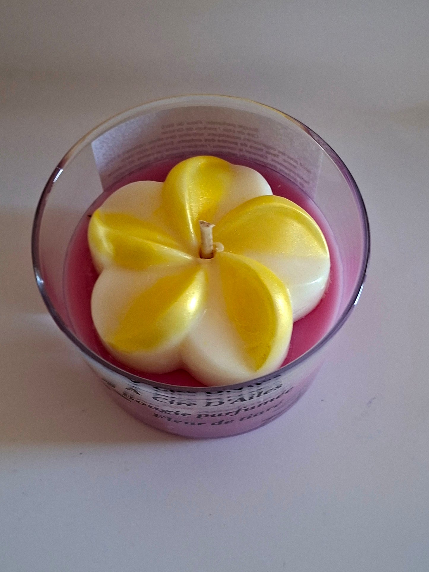 Bougie parfumée  fleur de tiaré