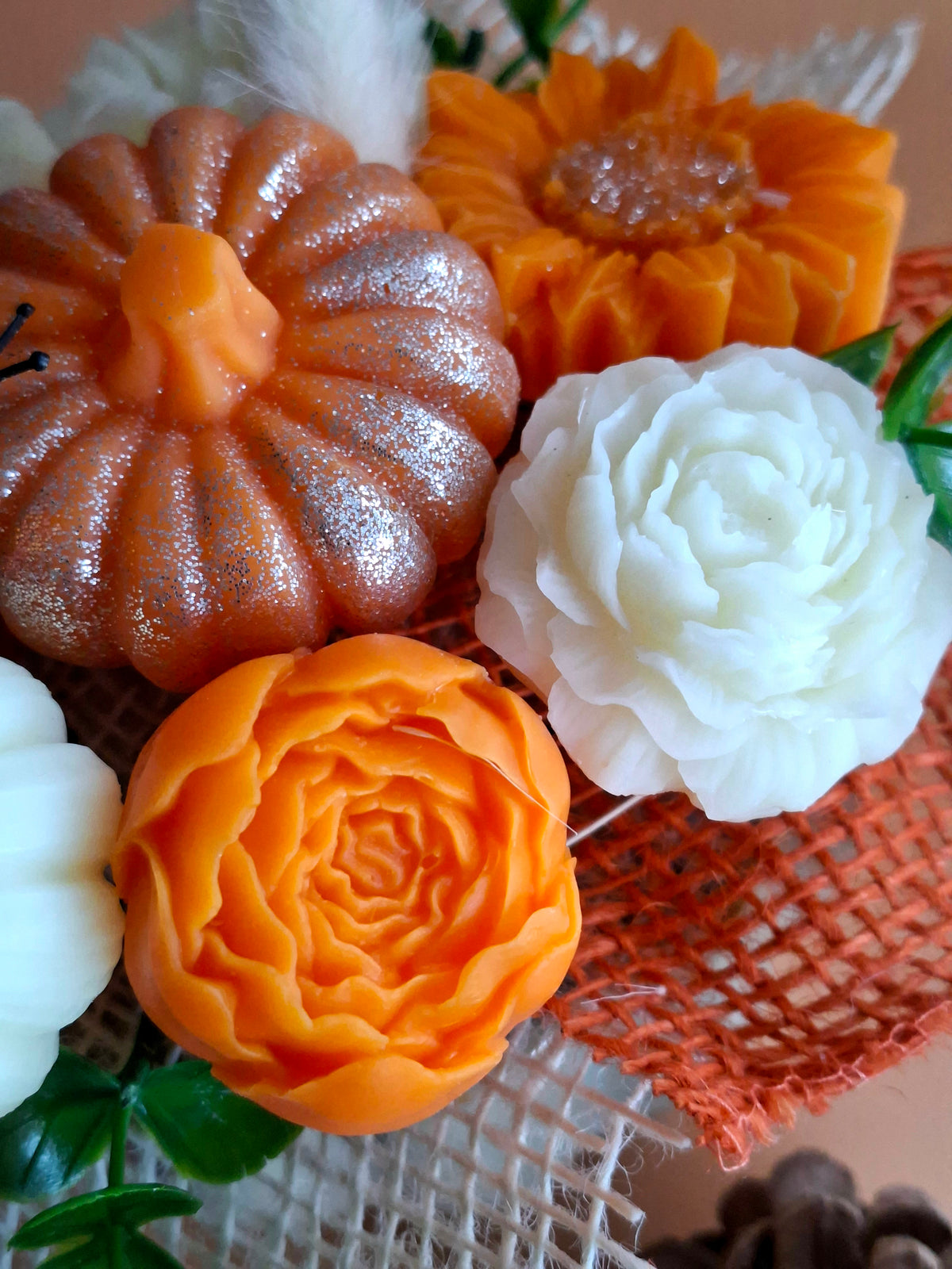 Citrouille fleuri