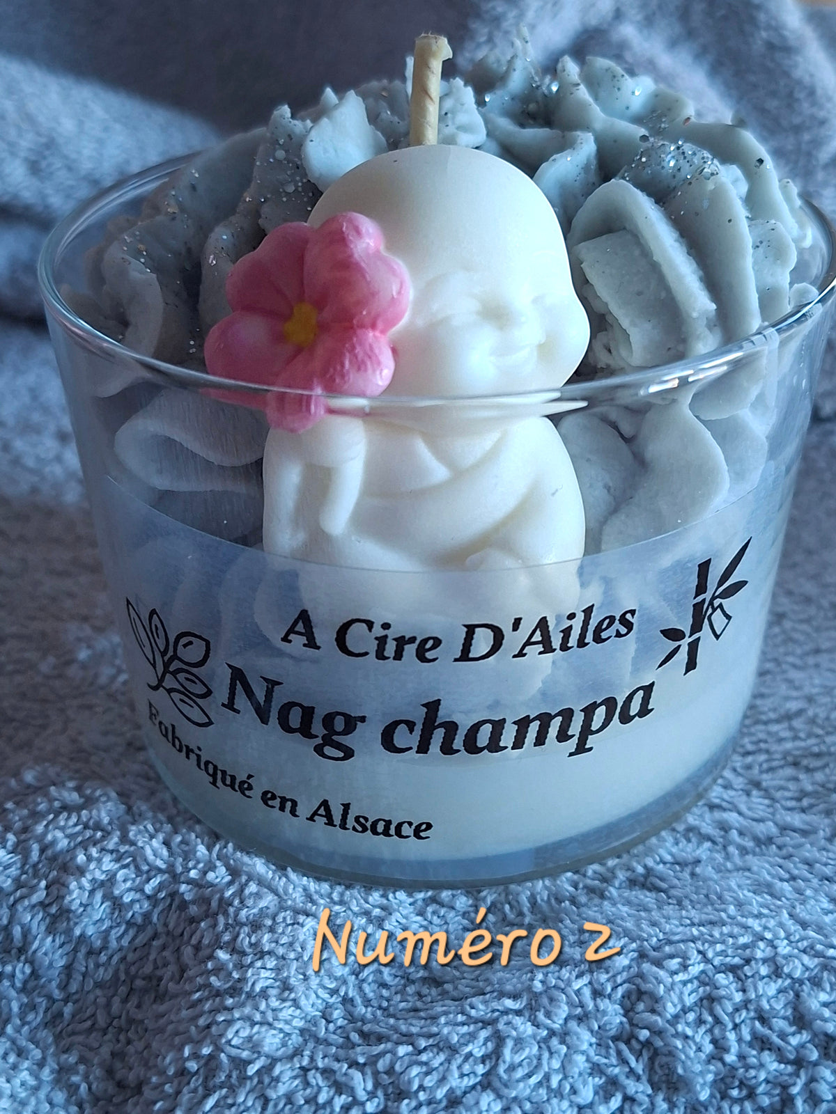 Bougie gourmande nag champa numéro 2