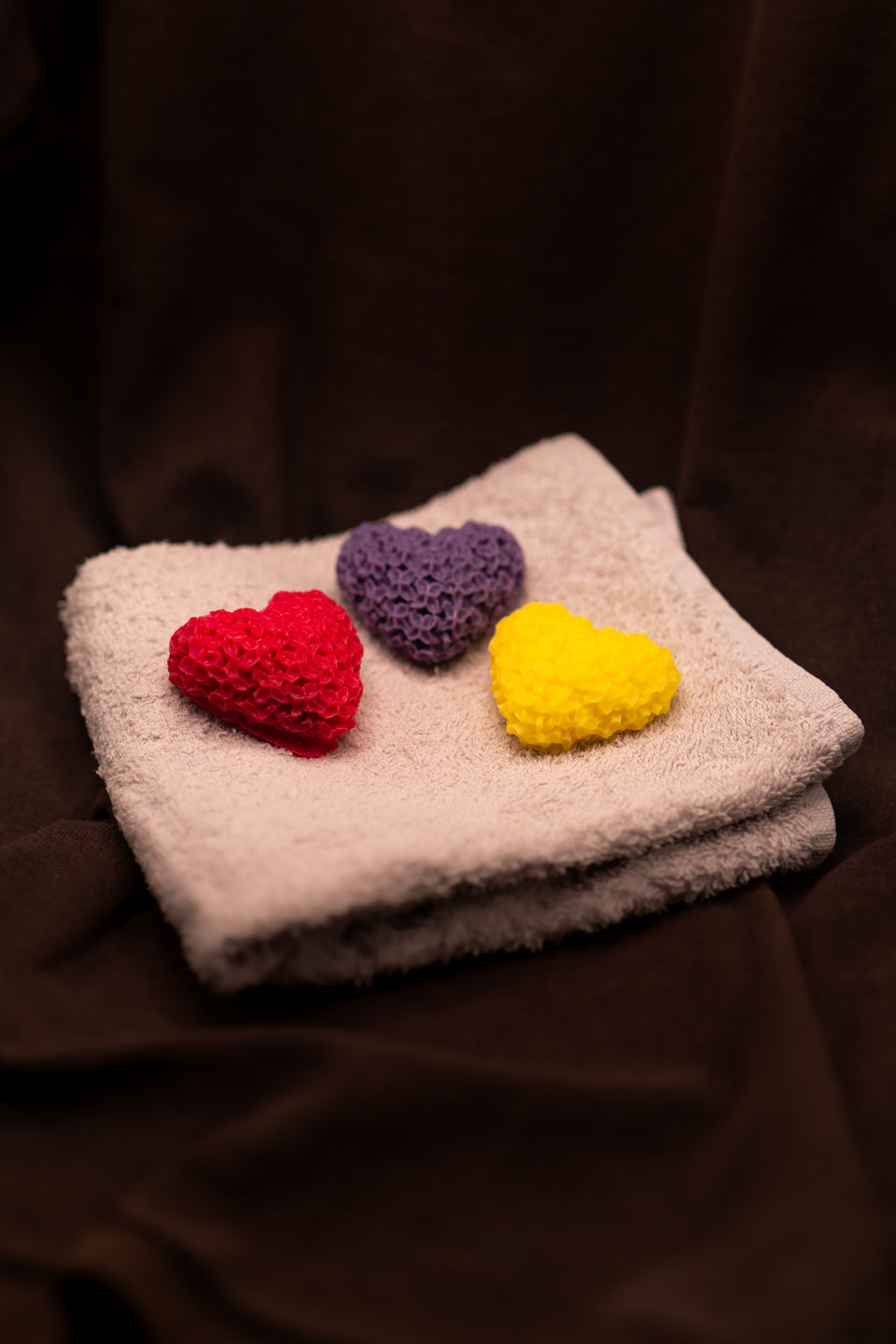 Fondant cœur fleuri