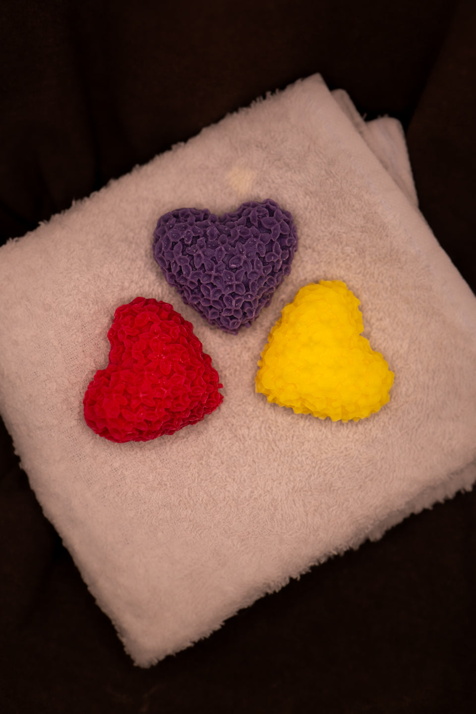 Fondant cœur fleuri