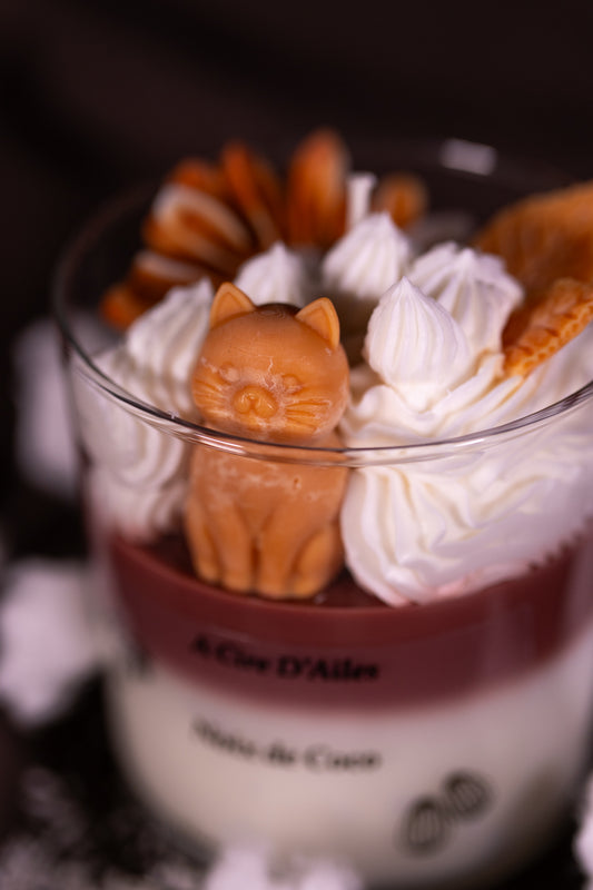 Bougie gourmande noix de coco